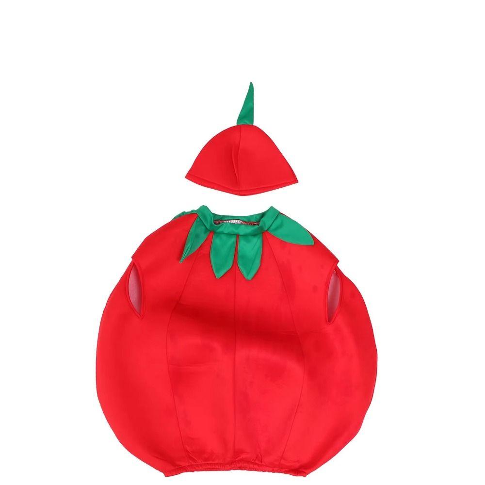 Performance Stage Children Cosplay Costume Pumpkin Cloak Kids Performance Suit Girl