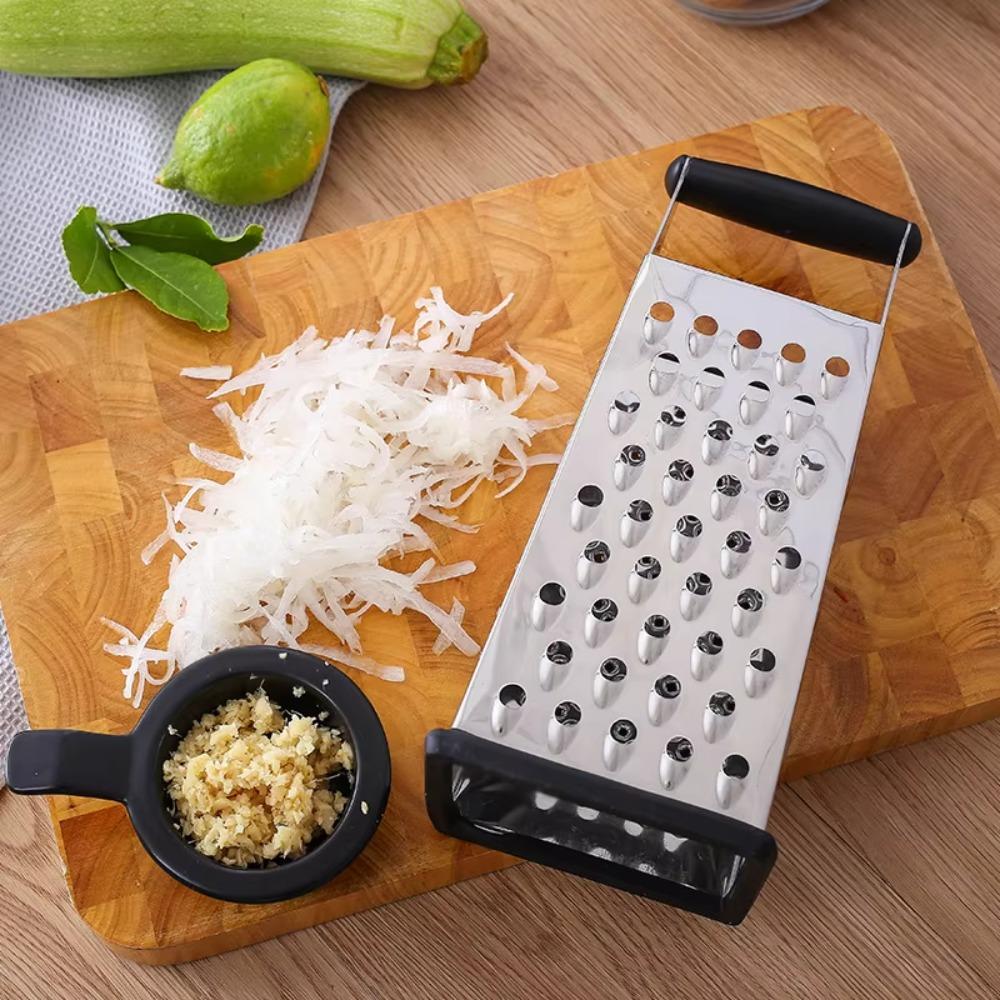 Standing Vegetable Slicer Box Stainless Steel Vegetable Zester 4-Sided Cheese Grater Tower  Cooking