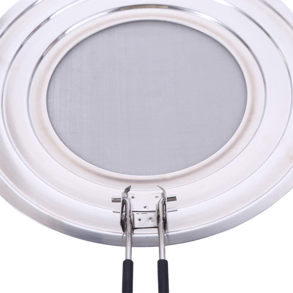 Stainless Steel Oil Splash Screen Rust-proof Oil Filter Net Pot Cover Oil Proof Lid Fried