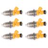 6Pcs Fuel Injector Fit for 2003-2020 Yamaha Outboard HPDI 250 300HP 60V-13761-00-00
