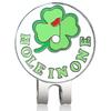 Lucky Clover Golf Ball Mark with Magnetic Golf Hat Clip Green Four Leaf Clover Golf Marker Training Aids For Boys Girl Kids Gift 5