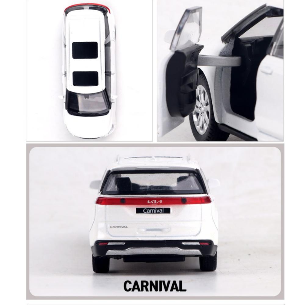 Kia 2022 Carnival Serie di Mini Auto in Metallo pressofuso (Opzione 2 Colori), 1 pezzo