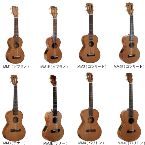 MAHALO MASTER Series All Solid Wood Soprano Ukulele, 100% Inspected Before Shipping, MM1