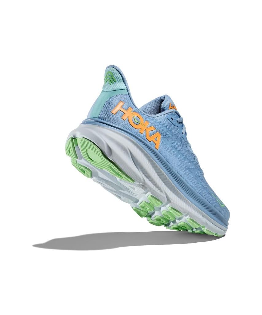 HOKA Clifton 9 Wide Track Field Running Size Pale Blue X Blue Men's & Shoes, 26.0,