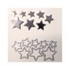 Yıldızlar Metal Kesme Kalıpları Şablon Scrapbooking Kendin Yap Albüm Damga Kağıt Kart El Yapımı Tebrik Kartları için Kabartma Dekor