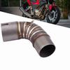Motorcycle Exhaust Middle Pipe Link Connect for CB1000R 2008‑2017