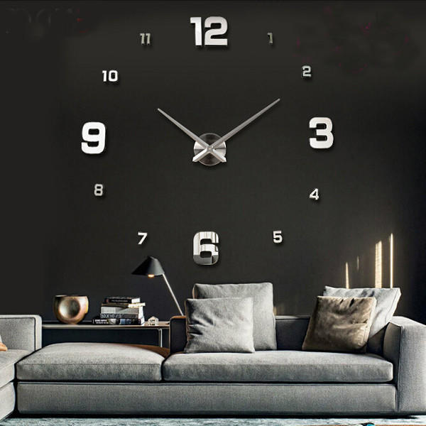 Wall Clock 3d Diy Acrylic Mirror Stickers Home Decoration Living Room Quartz Fashion Watch Decor At A Low S On Joom E Commerce Platform Wall Clock 3d Diy Acrylic Mirror, Wall Decor Mirror Stickers