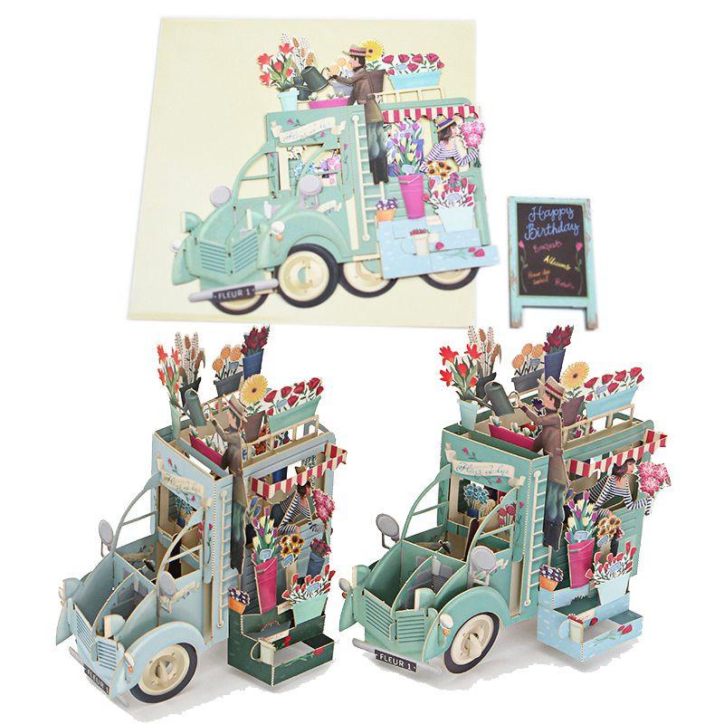 Mütter Schöne 3D Tageskarte Mama Besonderes Einzigartiges Geschenk Präsent Geburtstag Blumen