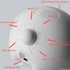 Mijia Cute Expression Alarm Clock Snooze Child Kids Digital Alarm Clocks Voice Control Intelligence LED Night Light Alarm Clock