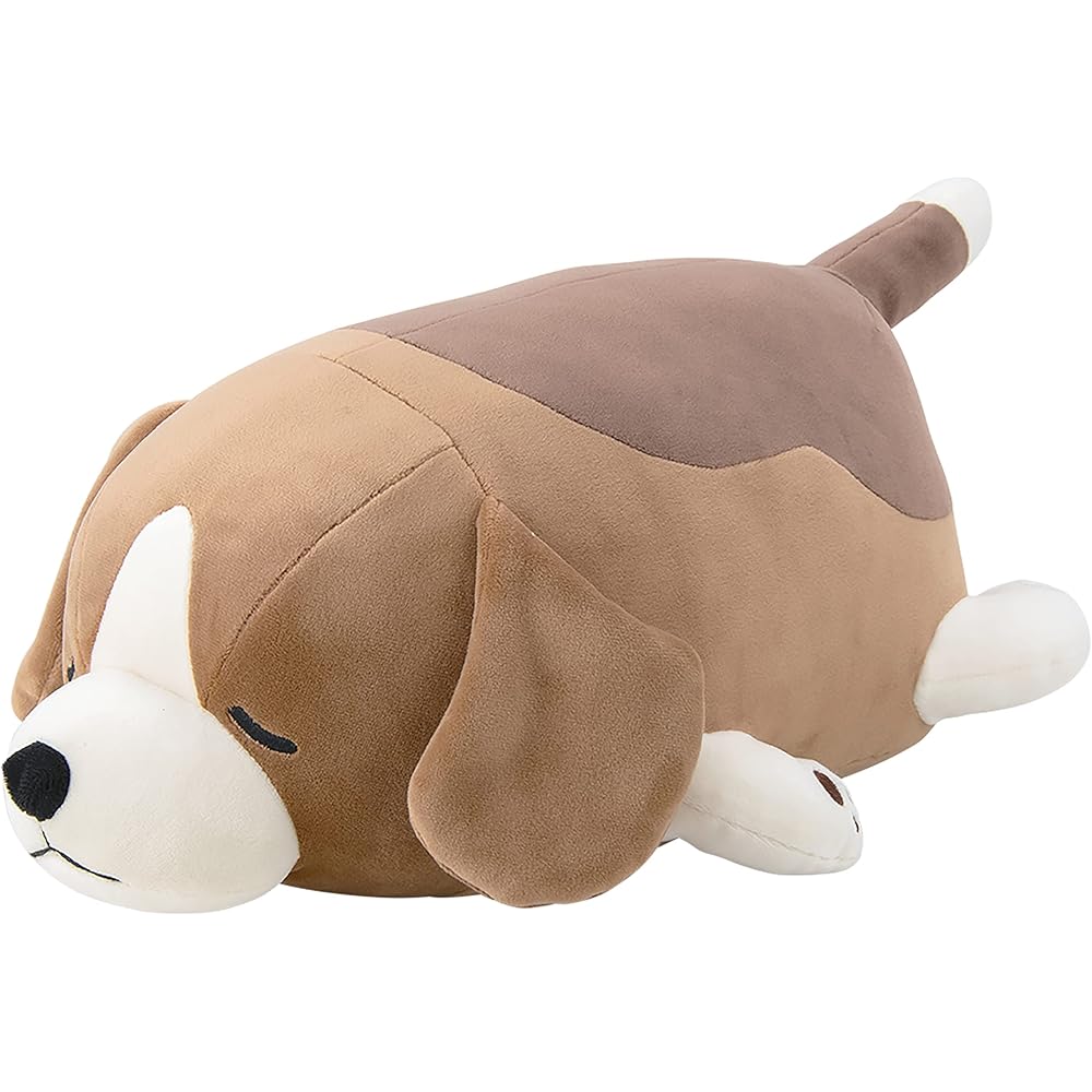 Ribuhato Marshmallow Animal Beagle Dog Bolster Cushion Soft Plush 27cm