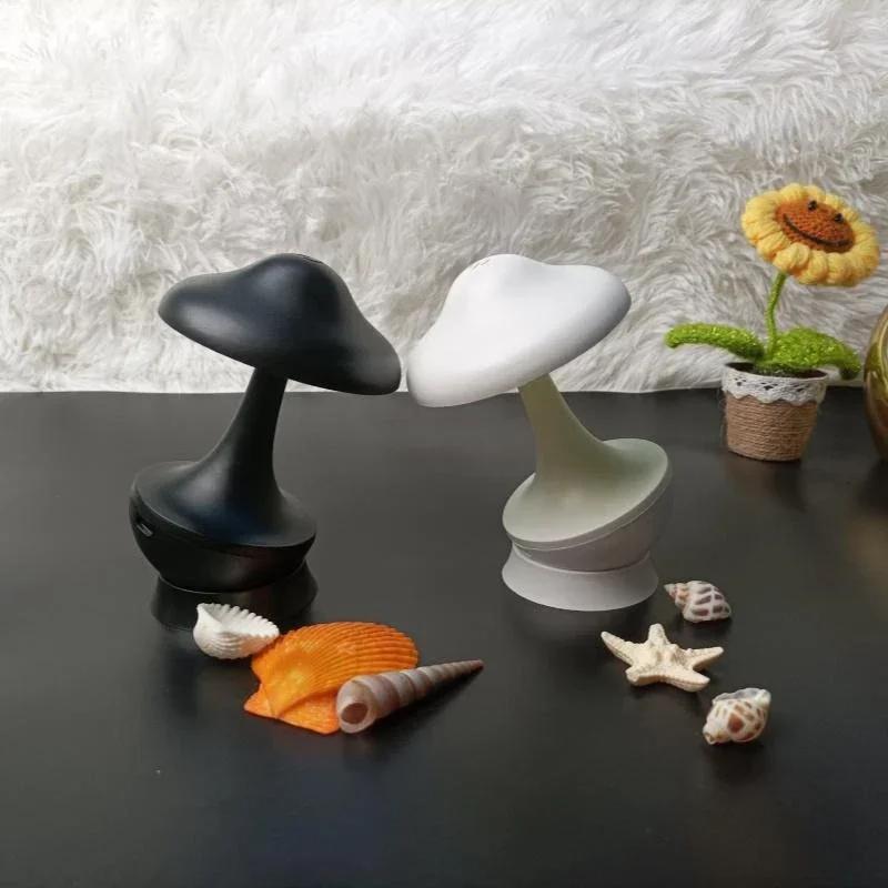 Mushroom Creative LED Table Lamp  Atmosphere Decompression Desktop Decoration Night Light Bedroom Living Room LED Desk Light