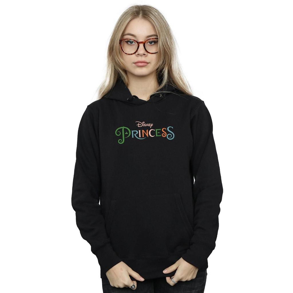 Disney Princess Womens/Ladies Colour Logo Hoodie