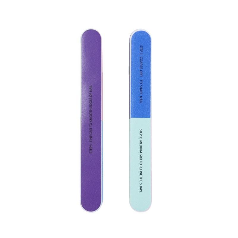 2Pcs Sponge Nail File,Nail Shaping and Polishing Block,Double-sided Polishing Block,Nail File,Nail File Block