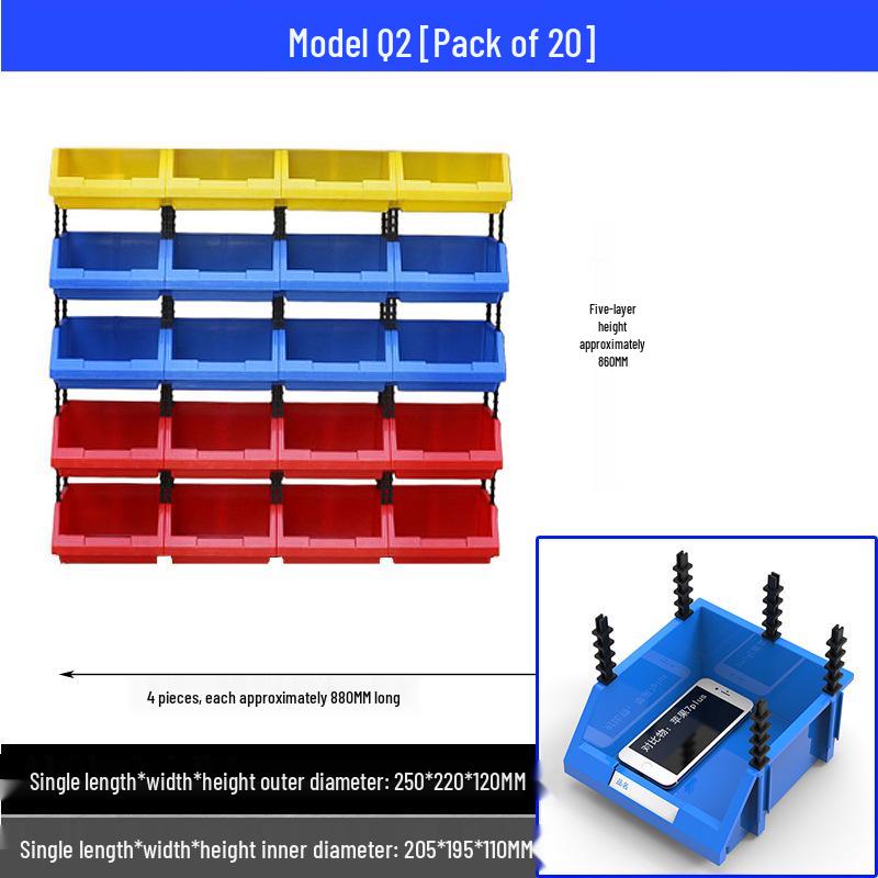 Multi-Layer Plastic Display & Storage Rack for Shelves and Jewelry