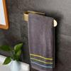 Single Rod Tissue Holder Self-adhesive Bath Towel Hanger Durable Towel Rack  Bathroom