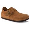 Birkenstock London Suede Leather Mink Unisex Sneakers Brown 1023519