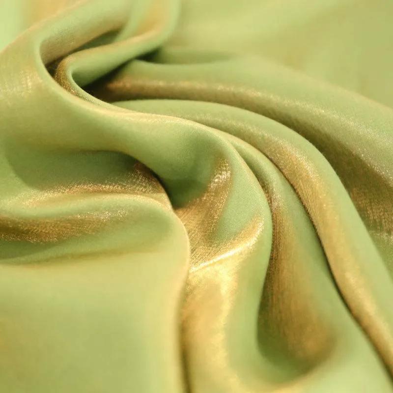 Tessuto per Abbigliamento Verde Traspirante Fai da Te Lavoro a Maglia Cucito Accessori Materiale per Abiti Camicie Tessuti Estetica Retrò