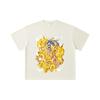 260 GSM Double Yarn 32 Count 100% Cotton Saint Seiya V20 Taurus Print Unisex Heavy Cotton T Shirt… More