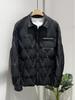 2024 Men's V-Embossed Down Jacket: Trendy, Thin, Classic & Versatile.