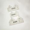 Accurate 90° Cutting Fabric Quilting Ruler Sewing Template for Designer Tailor