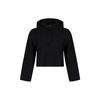 Nike Sweatshirts Women's Black Hooded Moderate Regular CJ3741-010