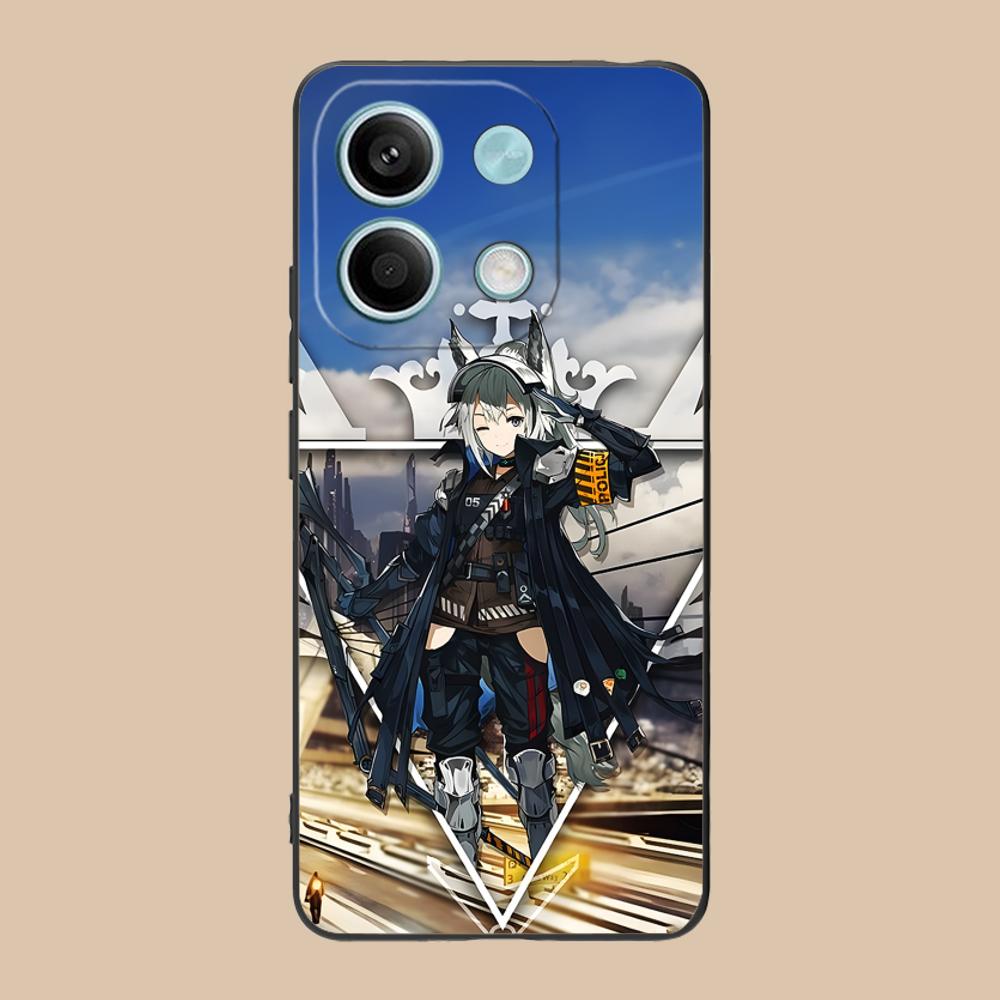 Arknights Grani Matte TPU Mobile Phone Case for Xiaomi 15 14 13 12 Mi 11 T Ultra Lite Pro S X 5G Colorful Printing Cover