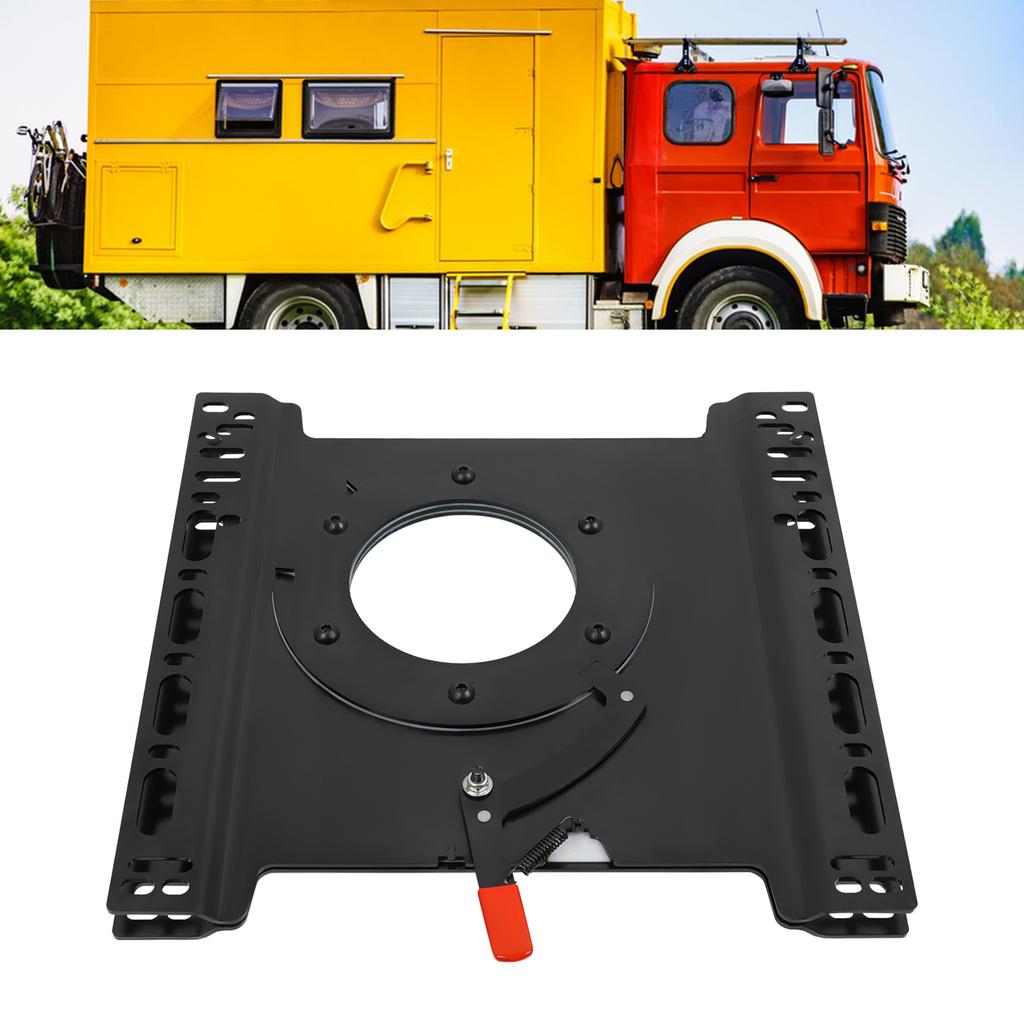 Universal Seat Swivel Base Load 130kg RV Caravan Steel Plate Swivel Seat Base 360 Degree Rotatable for RV Camper Bus
