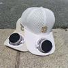 300mA Rechargeable Fan Hat Portable Cooling Mesh Peaked Cap Solar Powered Fan Baseball Cap  Travel