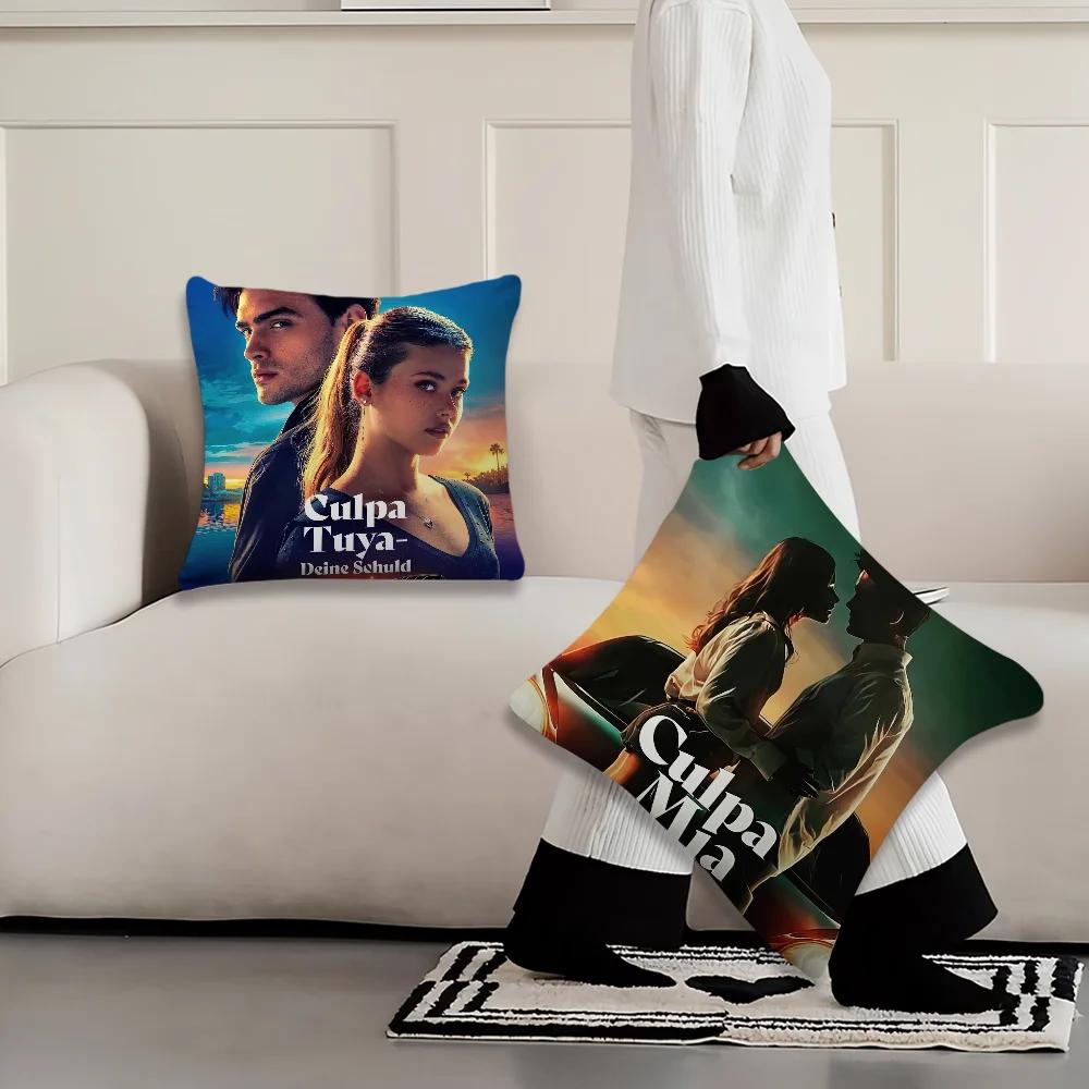 Film Culpa Tuya Decoration Room Home Sofa living Office Car Nordic Simplicity Pillow Cover