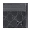 Gucci GG Supreme Canvas Leather Card Holder Black Grey Daily Travel 856561-FACQC-1048