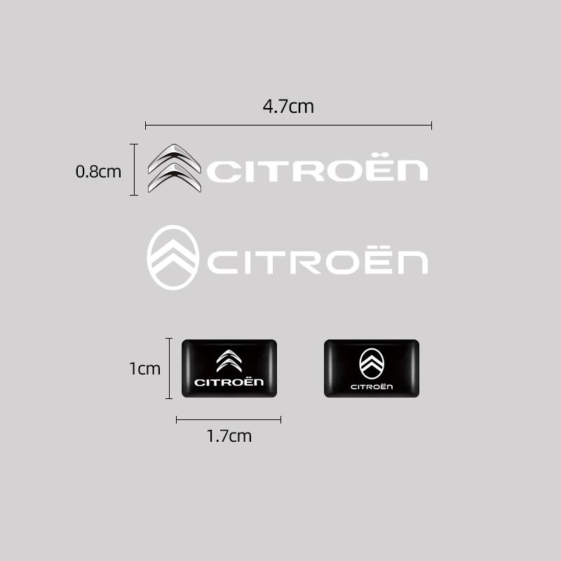 Stylingový odznak emblém samolepky obtisk doplňky Pro Citroen C3 C5 AIRCROSS C5X C4 Cactus e-C4 X e-C3 Berlingo C-Elysee C1