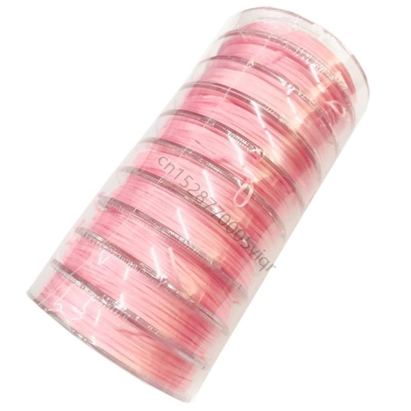 10 Rolls 150m Crystal String 0.8mm Handmade Stretchy Thread Elastic String Line AXYD