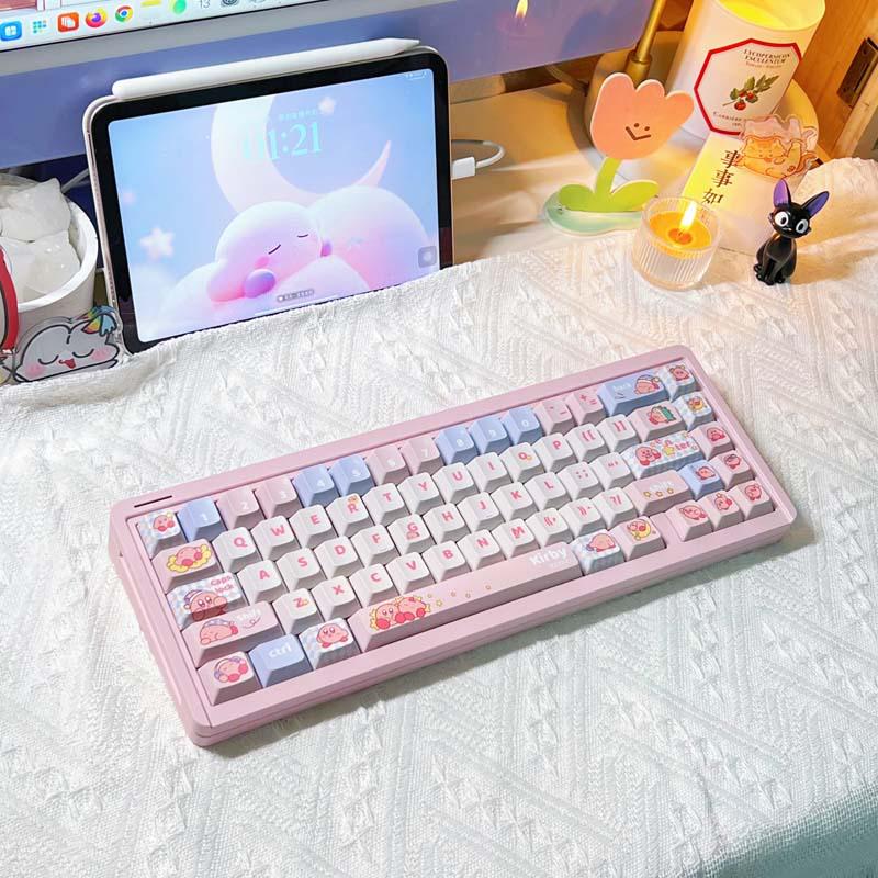 

Original Kirby Personality Theme PBT Dye-Sublimation Keycaps for Mechanical Keyboard