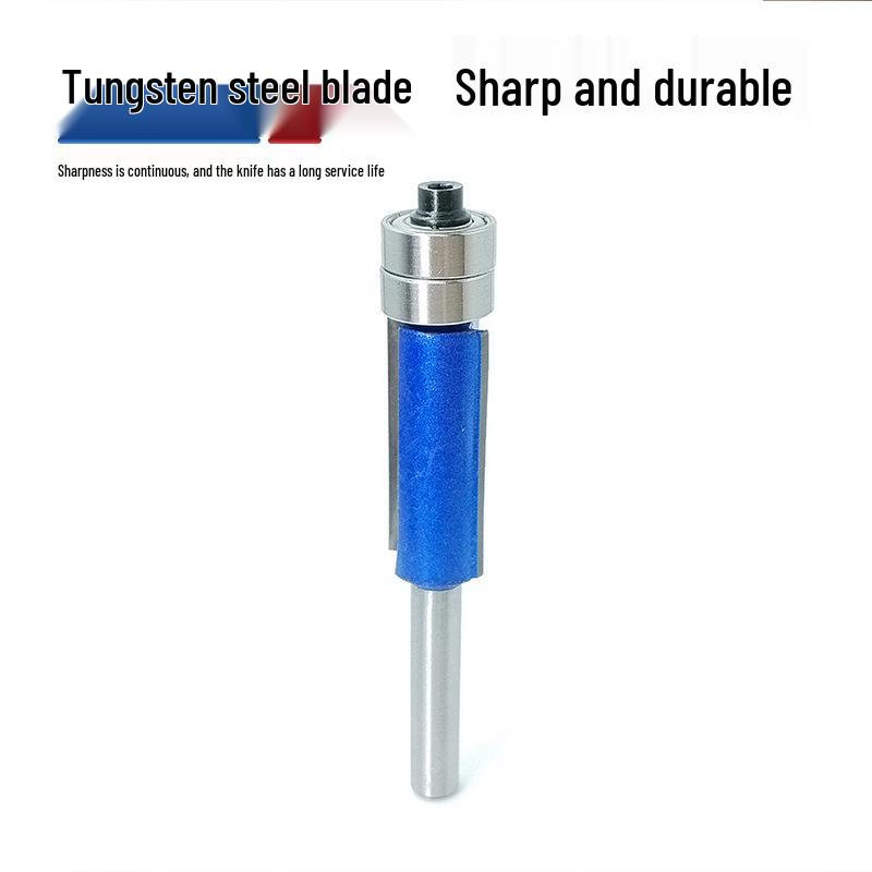 Double Bearing Edge Trimmer Woodworking Router Bit Set