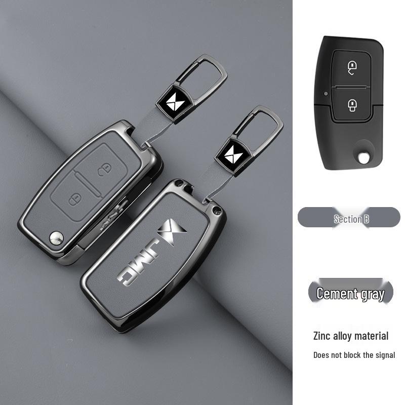 Jiangling Yuhu 7 & 9 Key Case for Fushun 23, Yusheng S350, and Yuhu 17 Car Accessories: Unisex Shell Cover.