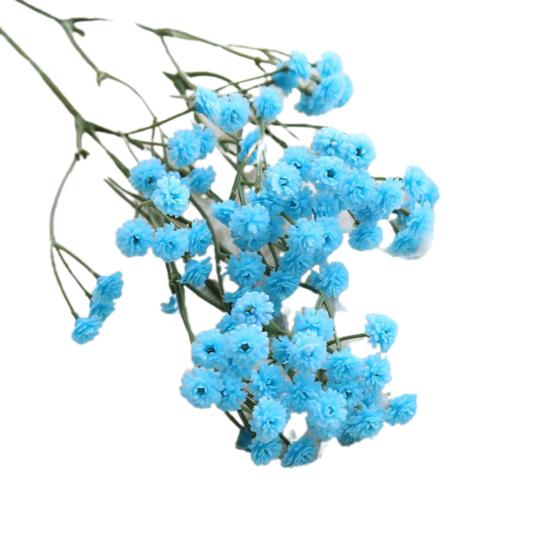 

Talos 1 шт. гипсофила пластиковый искусственный цветок романтическая свадьба домашний декор синий