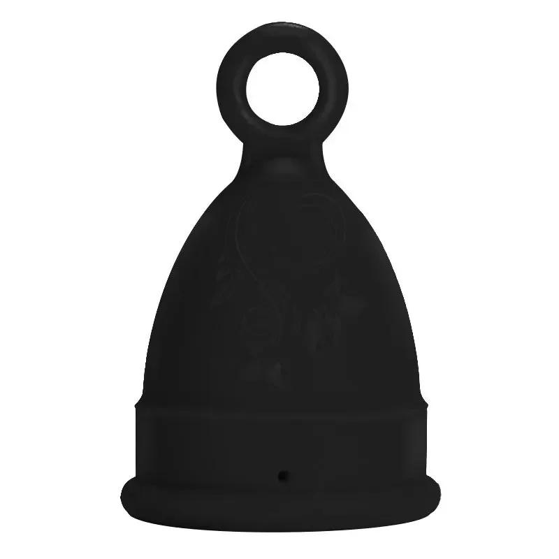 Size S/L Menstrual Cup Medical Silicone Lady Feminine Hygiene Copa Women Period Soft Grade with Storage Case Leak-proof Reusable