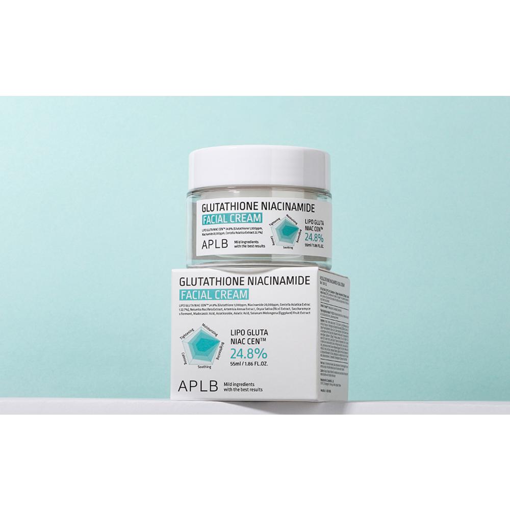 APLB Glutathione Niacinamide Facial Cream, 55ml, 1 Pack