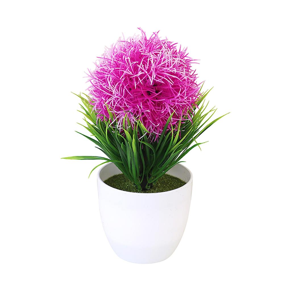 Simulation Green Plant Potted Ornaments Plant Combination Indoor Desktop Ornaments Simulation Artificial Flower Plant Bonsai