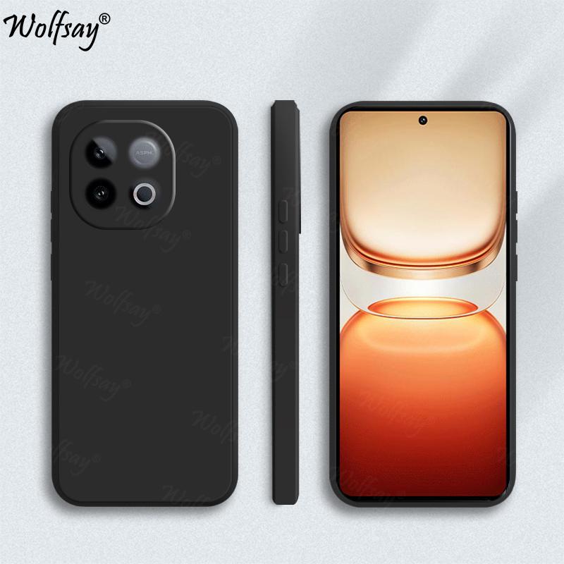 Candy Case For Vivo iQOO Z10 Turbo Pro Case Original Liquid Silicone Case iQOO Z10 Turbo Pro Cover For Vivo iQOO Z10 Turbo Pro