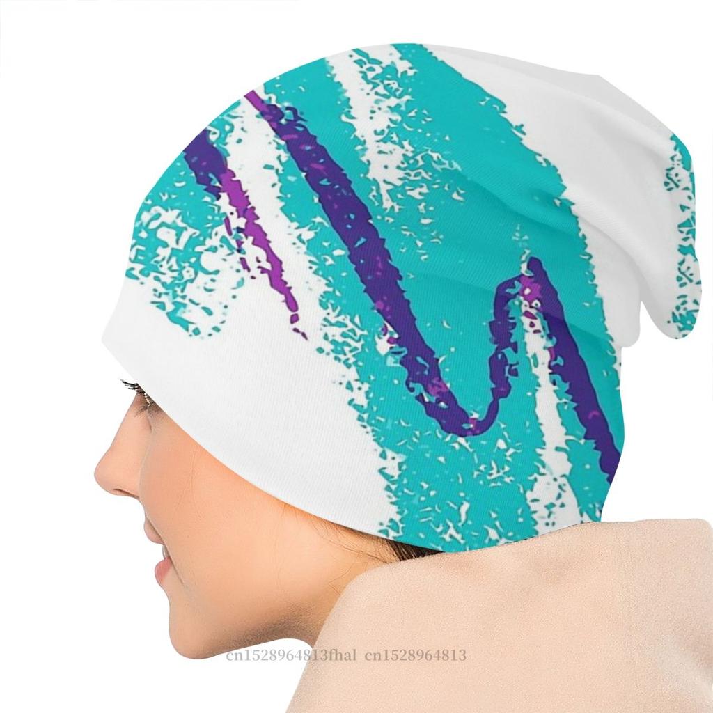 Vaporwave Aesthetic Meme Retro Skullies Beanies Caps Jazz Solo Cup Knitted Hat Winter Warm Bonnet Hats Unisex Women's Ski Cap