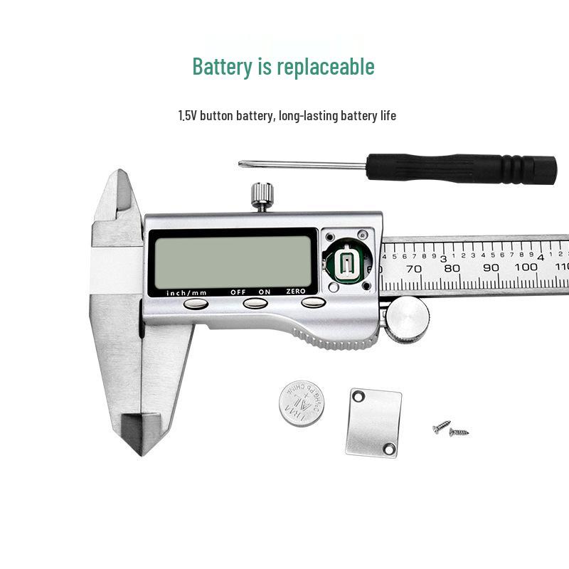 150mm Digital Vernier Caliper - Multi-purpose Metric/Inch Electronic Measuring Tool