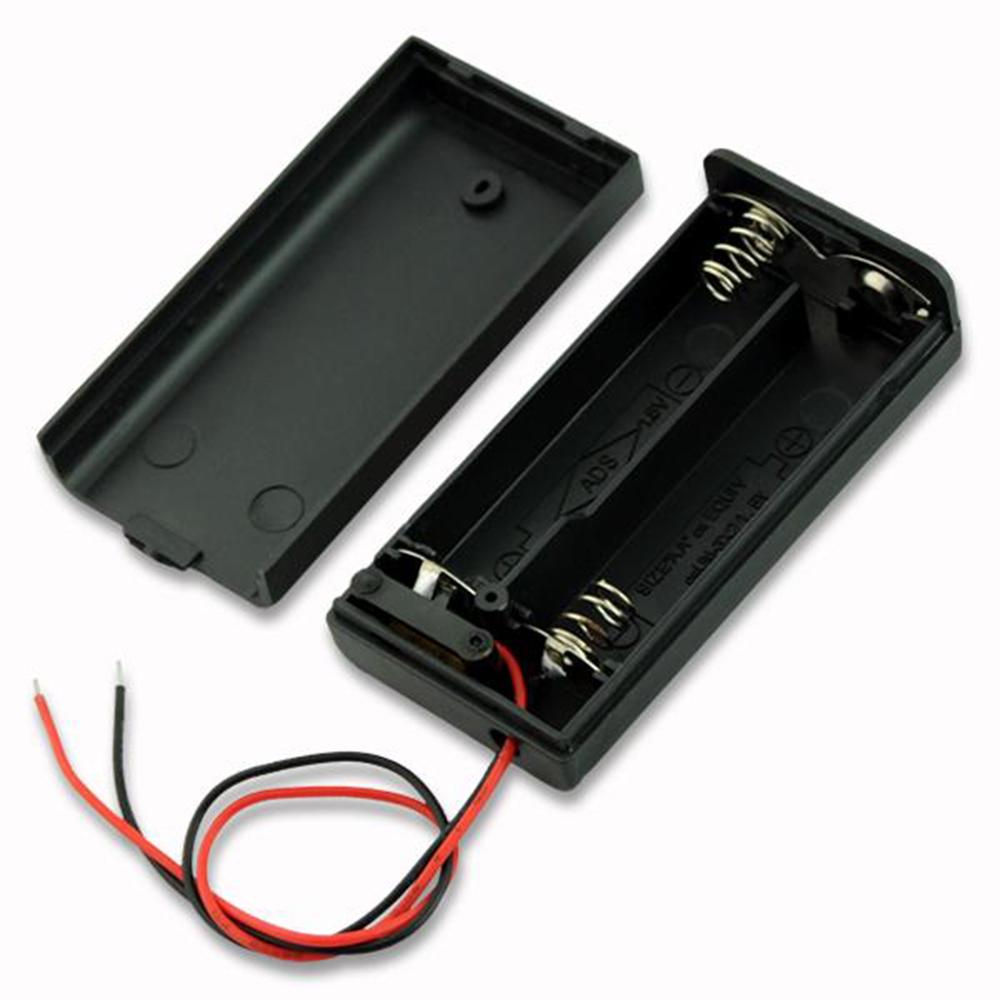 Buy 10x Wired Battery Case Holder Storage Box For AA15V Cell Battery  Professional DIY at affordable prices — free shipping, real reviews with  photos — Joom