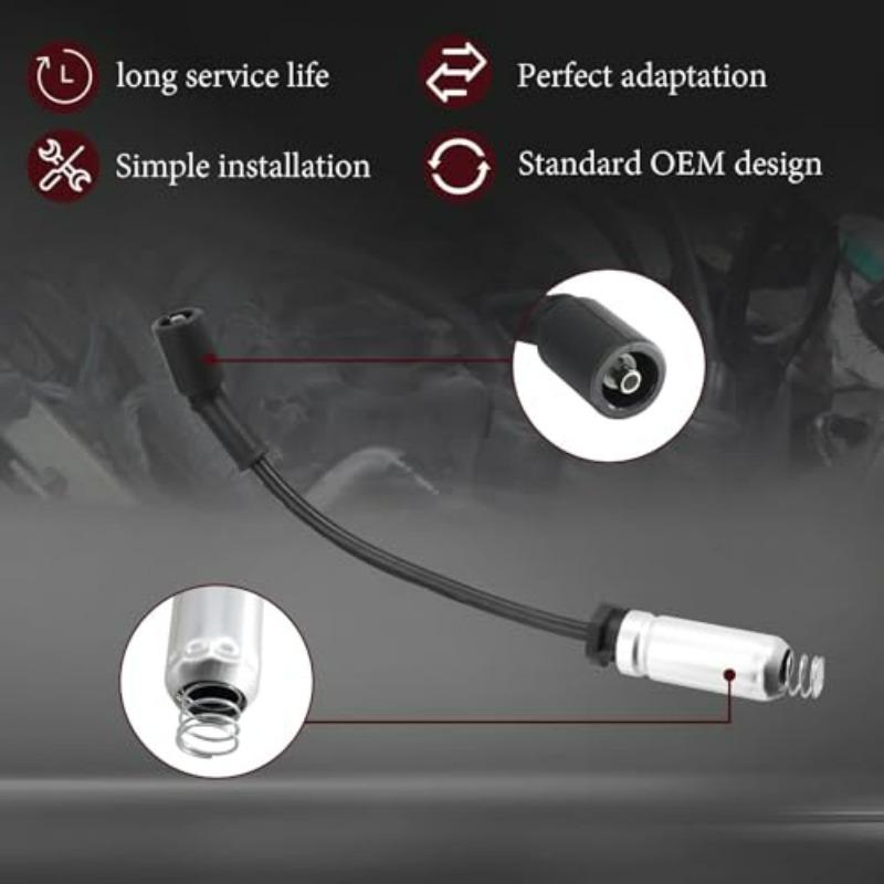 8pcs 19431551 Spark Plug Ignition Wires Set for Cadillac CT5 CTS Escalade Chevrolet Silverado 1500 Suburban Tahoe GMC Yukon