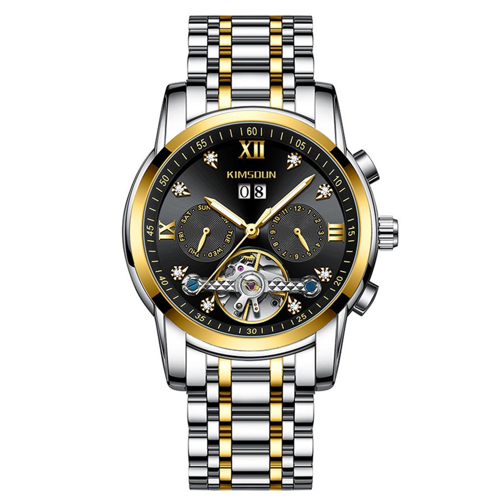 Men's Waterproof Luminous Running Alarm Clock Watch