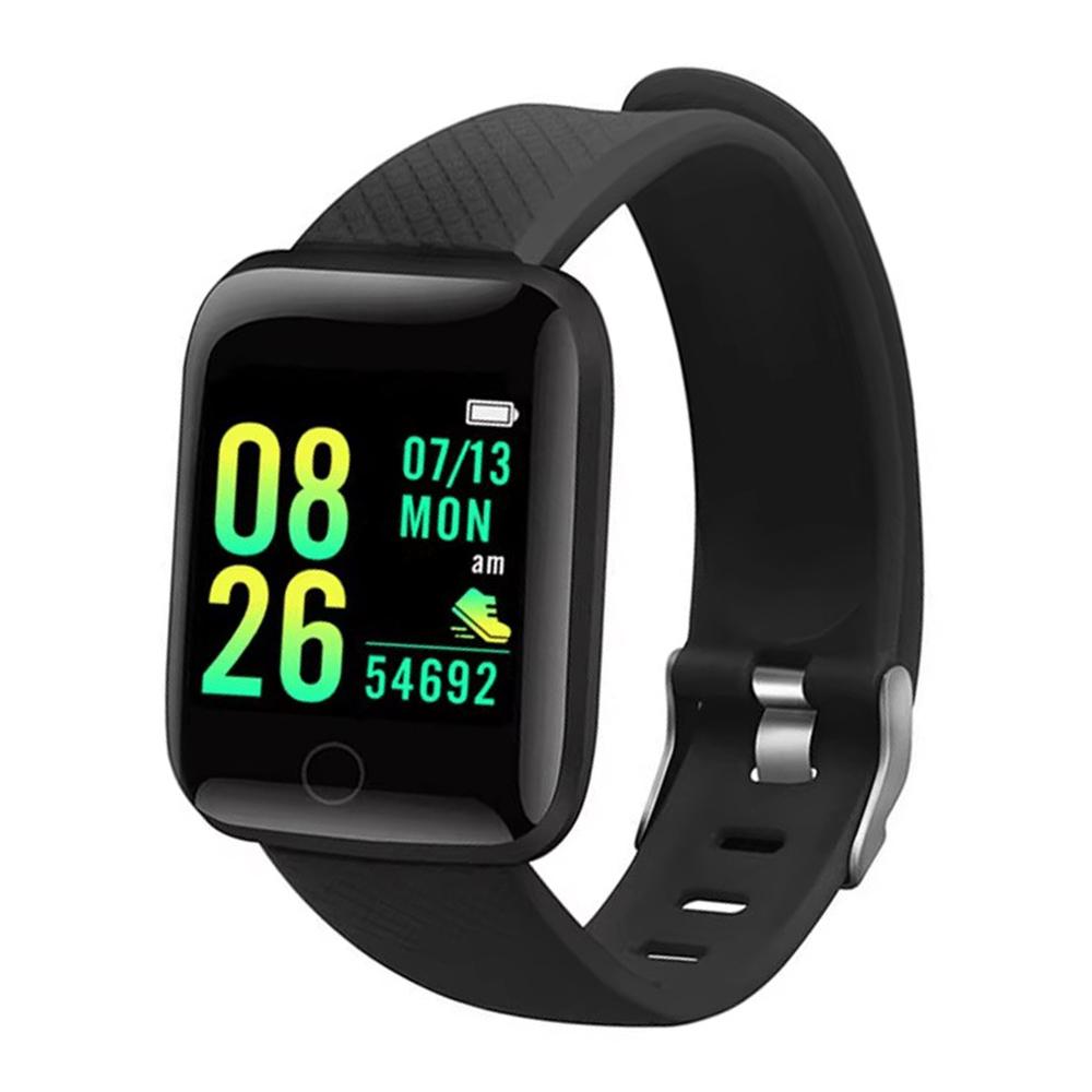 

New For Multifunction Smart Watch Kid Men Woman Message Remind Music Control Sport Step Calories 116 Smartwatch Alarm Clock
