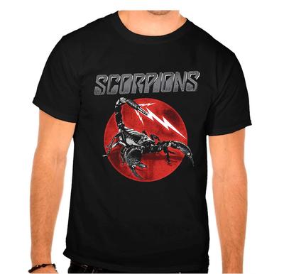 SCORPIONS Rock Band Rock Music Black Kids T-Shirt -938 -Kids-