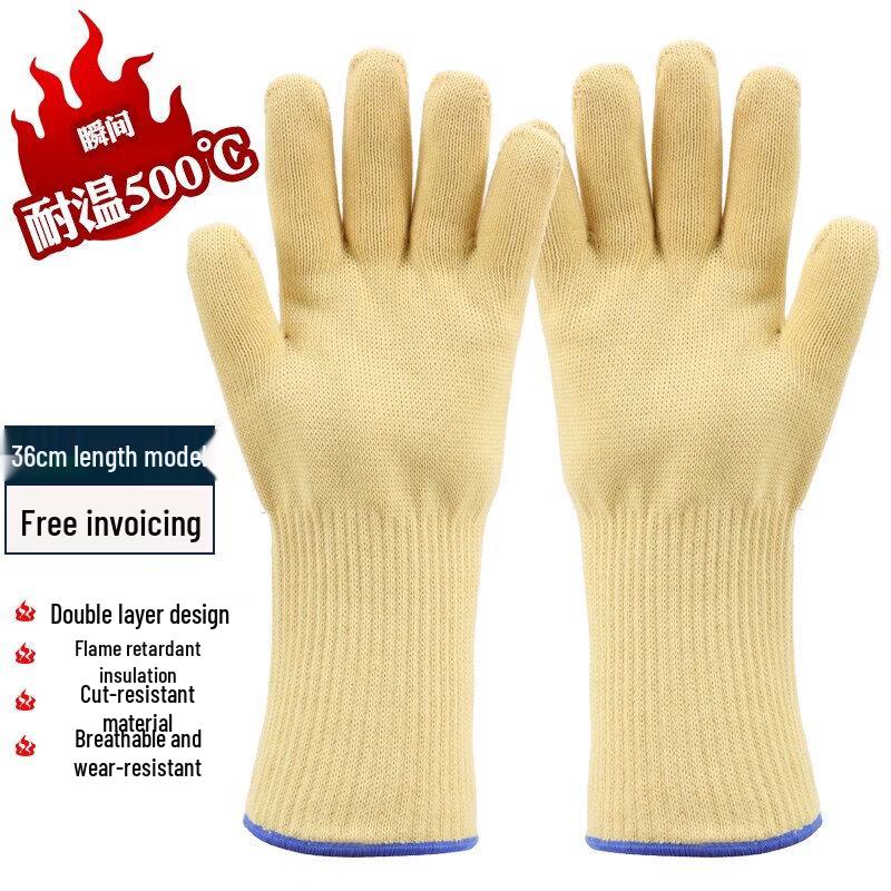 Industrial High-Temperature Aramid Gloves