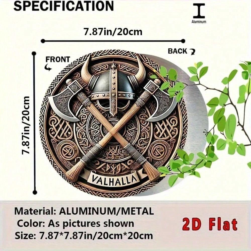 Tin Sign Celtic Knot Vintage Fantasy Wall Decor Metal Poster