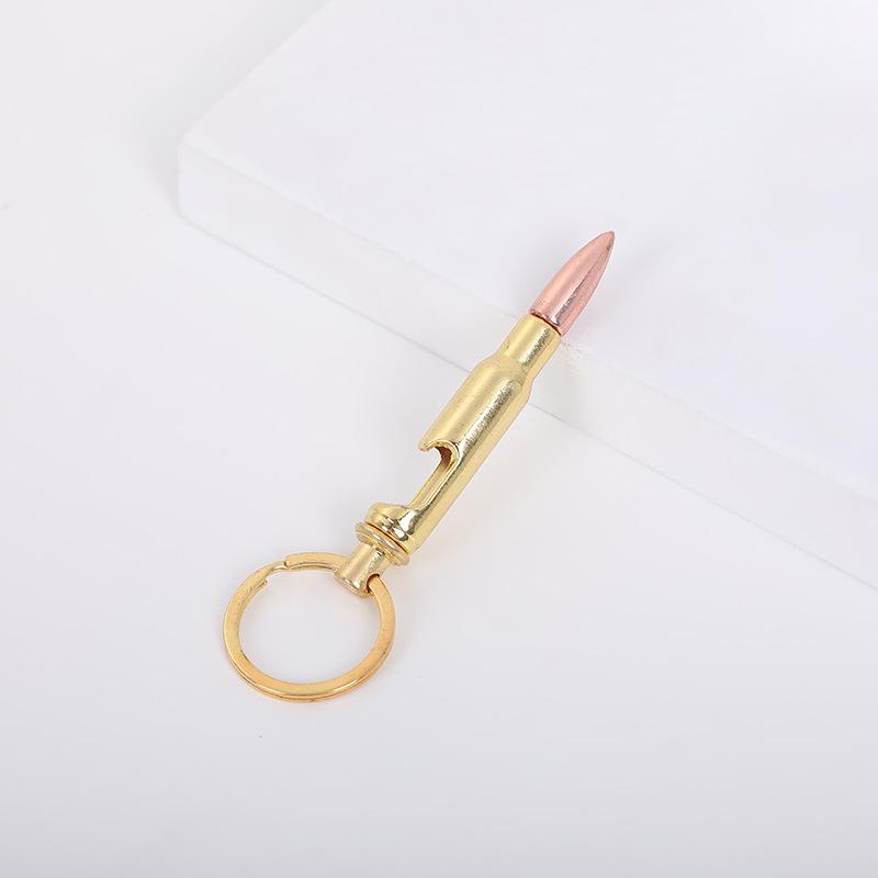 

Многофункциональный брелок-подвеска в форме пули и открывашка для пивных бутылок